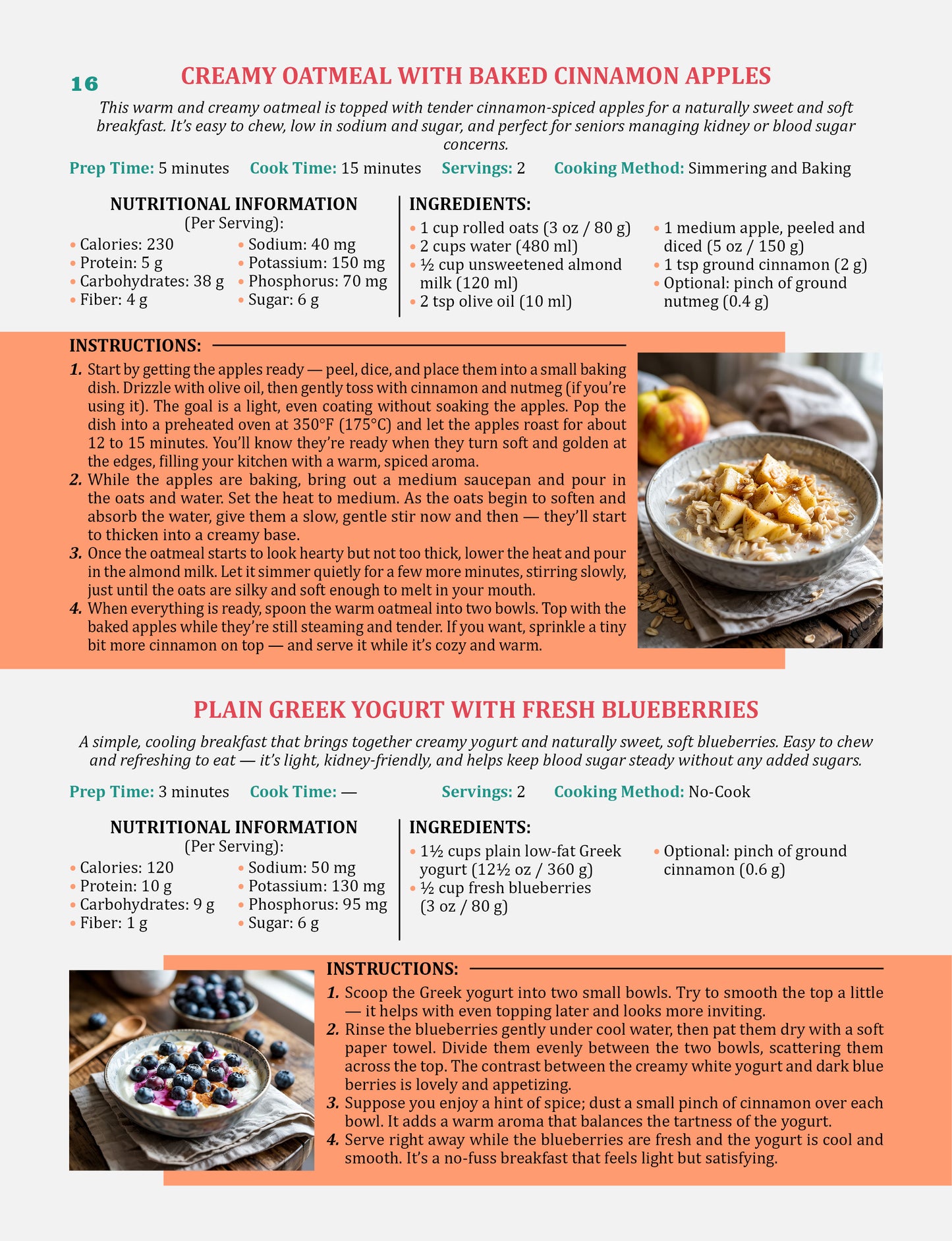 Diabetic Renal Diet Cookbook for Seniors