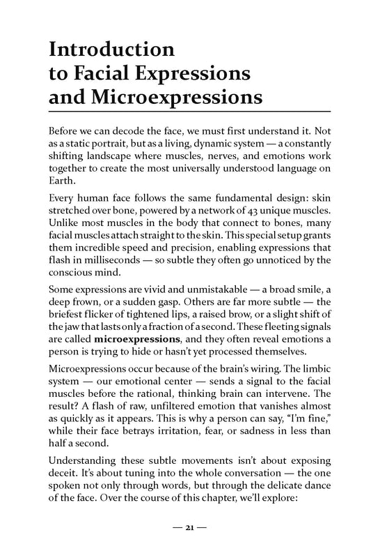 Facial Expressions & Emotional Intelligence