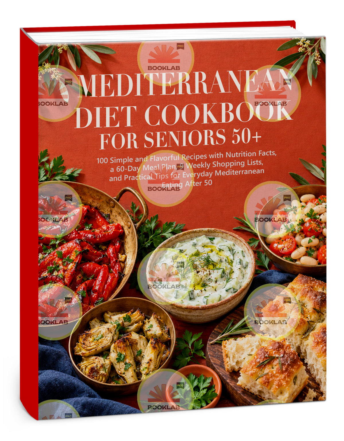 Mediterranean Diet Cookbook for Seniors 50+