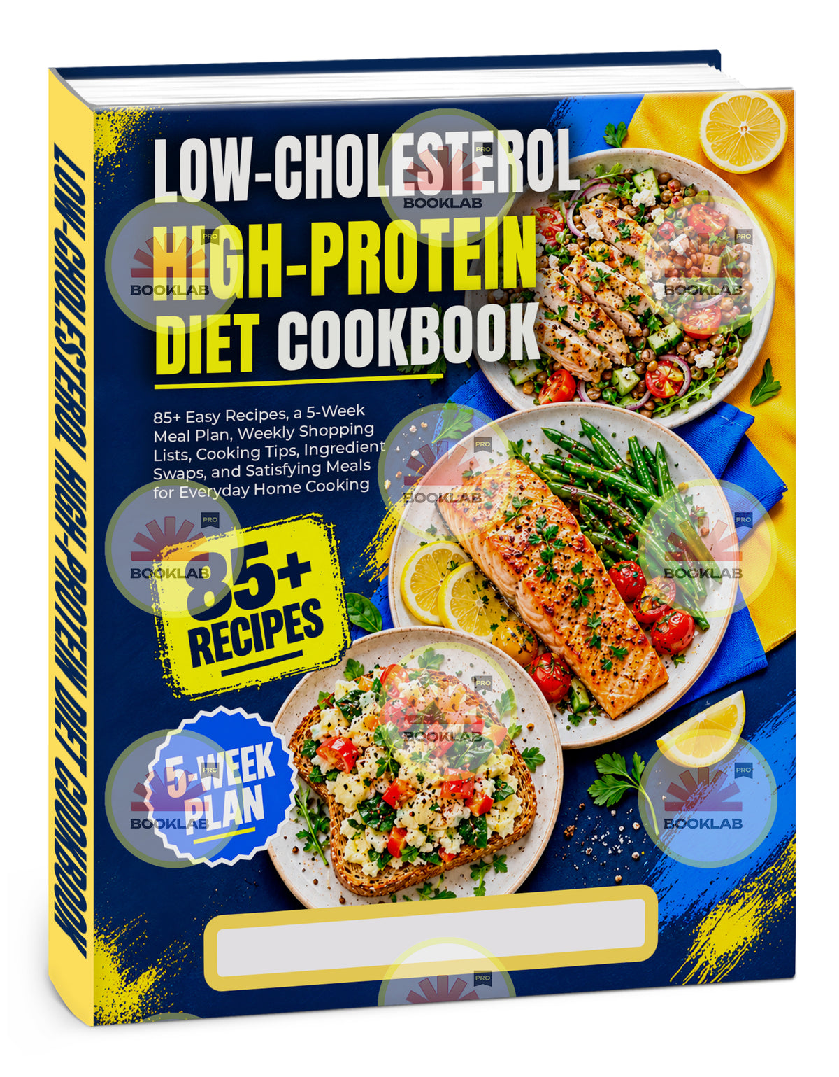Low-Cholesterol High-Protein Diet Cookbook