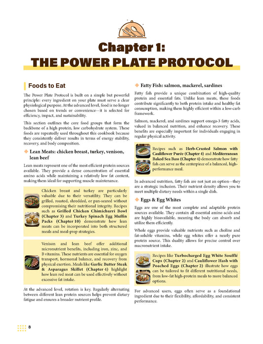 Advanced High-Protein Low-Carb Cookbook