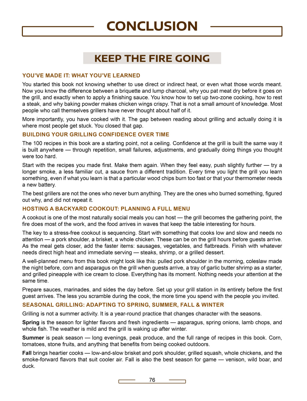 Grill Cookbook for Beginners
