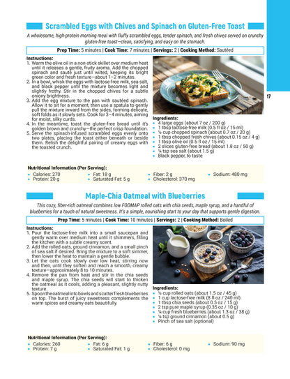 30-Minute Low FODMAP Diet Cookbook for Beginners