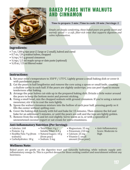 The 30-Minute Anti-Inflammatory Diet Cookbook for Beginners