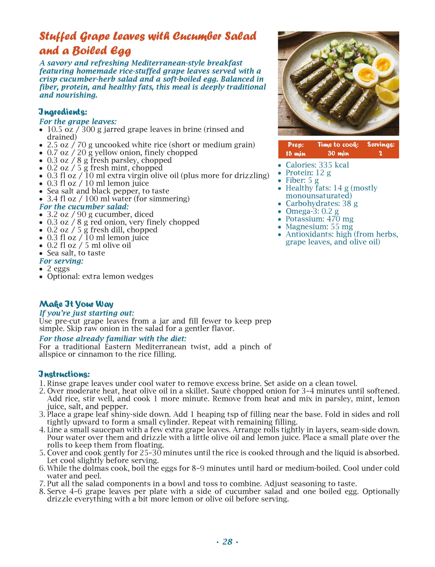 The Simple Mediterranean Diet Cookbook