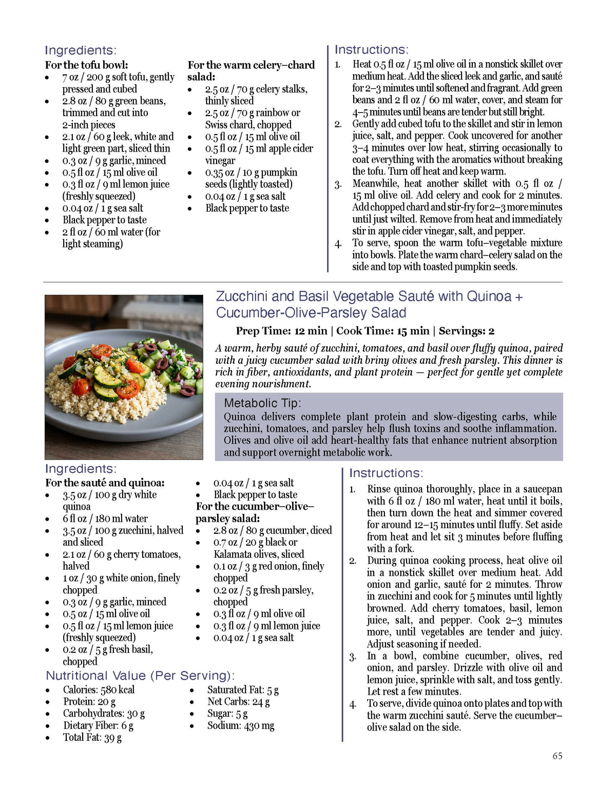 The Metabolic Confusion Diet Cookbook for Beginners