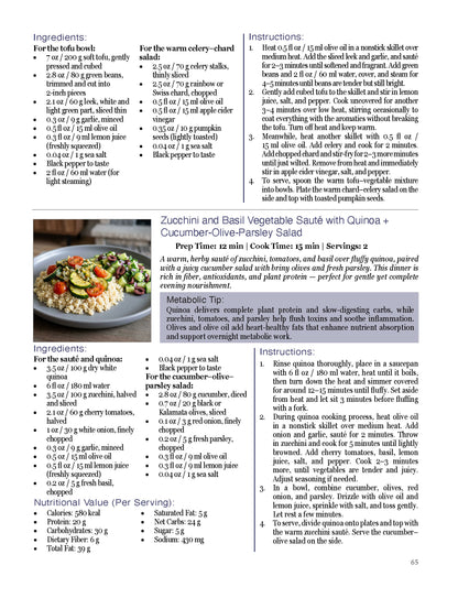 The Metabolic Confusion Diet Cookbook for Beginners