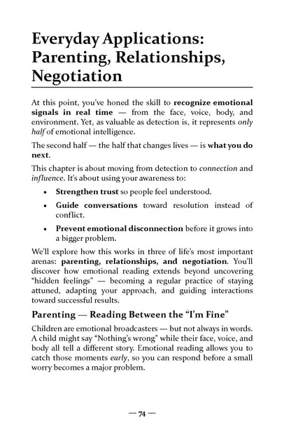 Facial Expressions & Emotional Intelligence