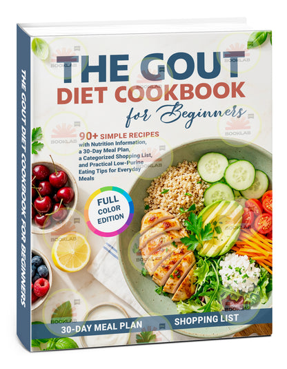The Gout Diet Cookbook for Beginners