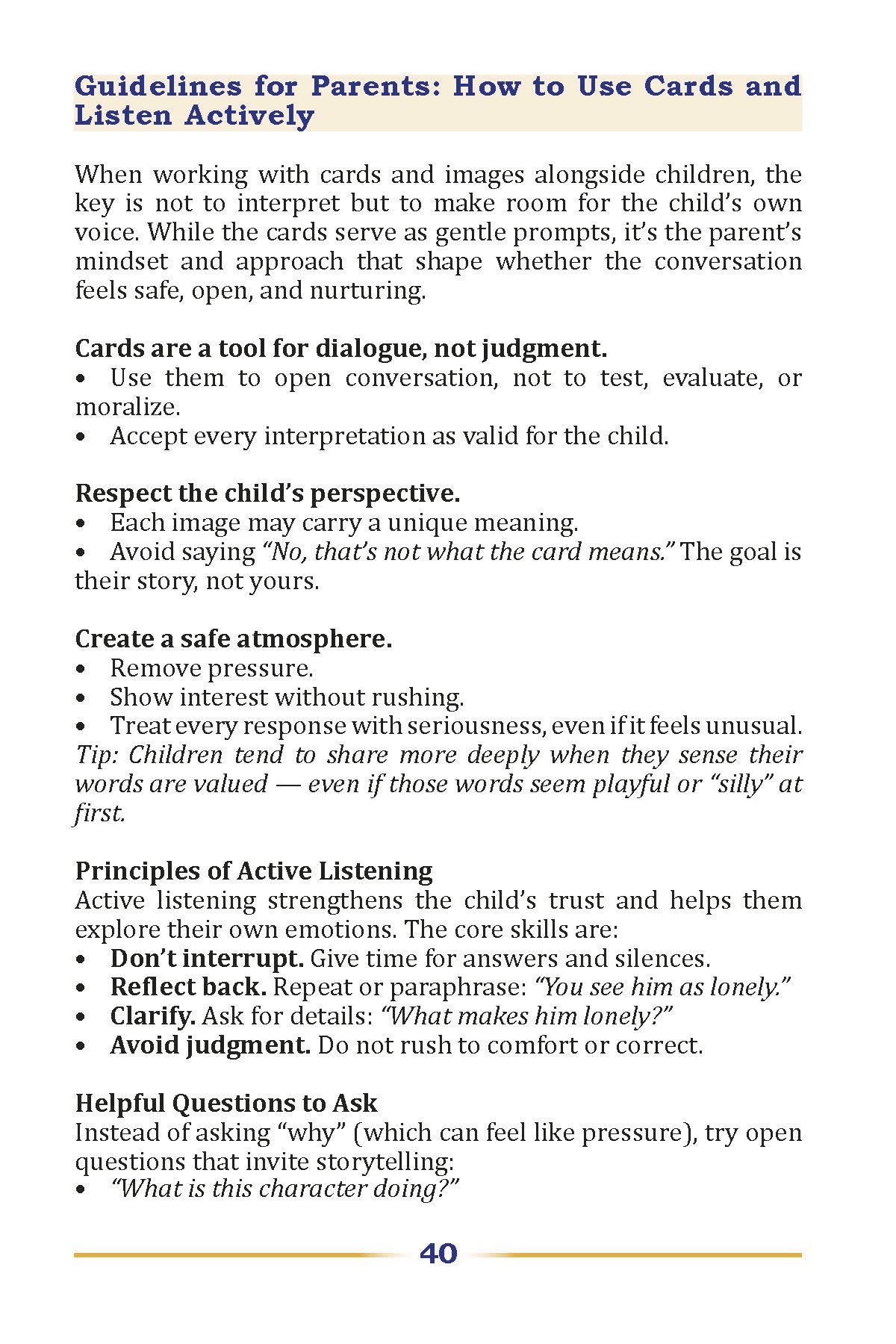 Tarot for Kids and Parents