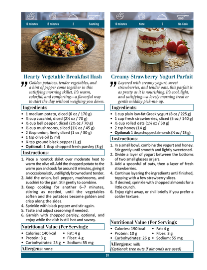 Low-Cholesterol Cookbook for Seniors