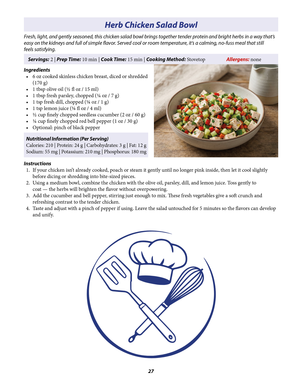 Renal Diet Cookbook for Beginners