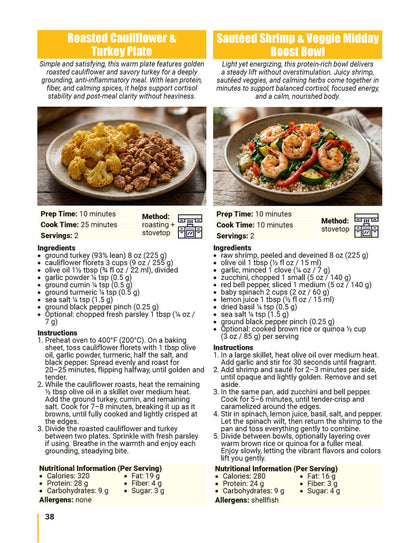 The Cortisol Diet Cookbook