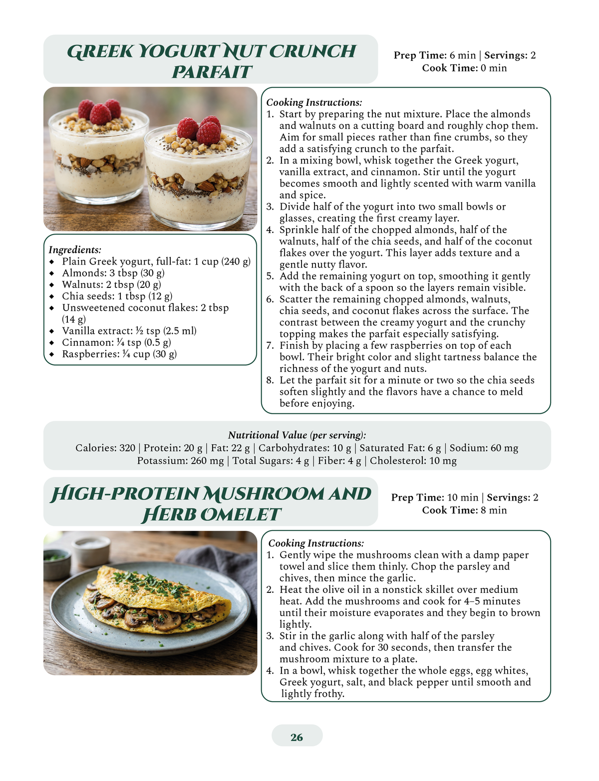High-Protein Low-Carb Cookbook