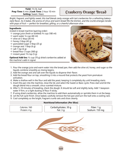 The Complete Bread Machine Cookbook for Beginners