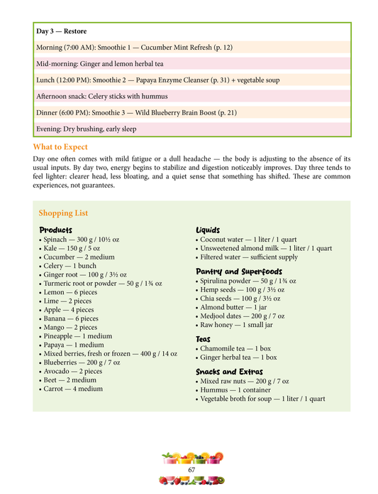 The Complete Smoothie Detox Cookbook for Beginners