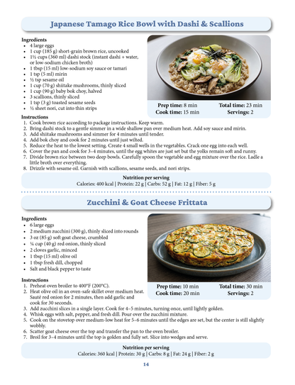 The GLP-1 Diet Cookbook for Beginners