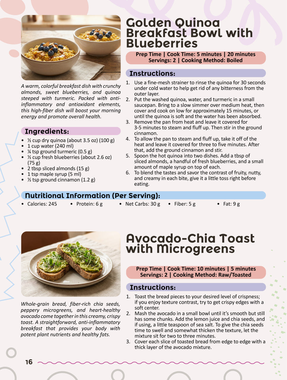 The 30-Minute Anti-Inflammatory Cookbook