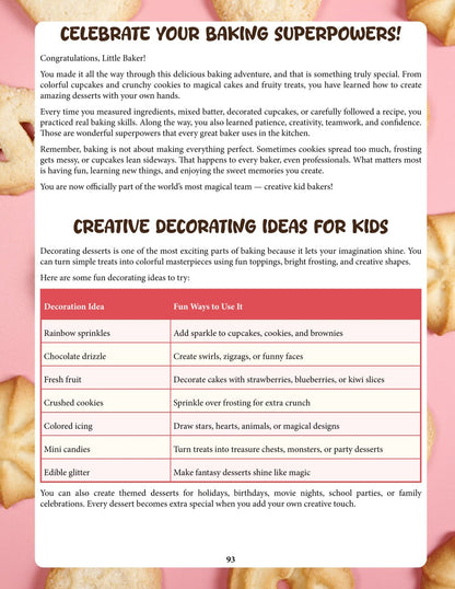 Baking for Kids Cookbook